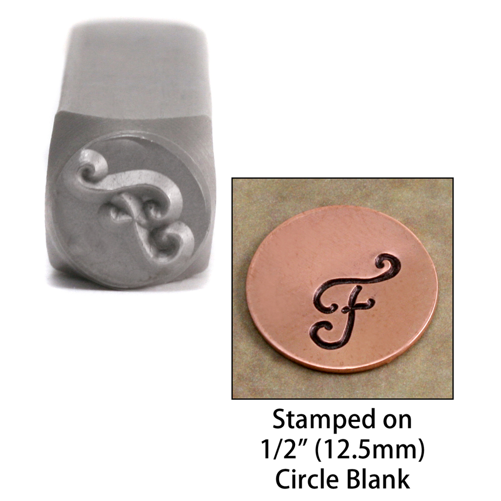 Metal Stamping Tools NOT RESTOCKING - Monogram Letter "F" 6mm